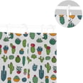thumbnail image 5 of Green Cactaceous Tree Shower Curtain Waterproof Washable Bathroom Shower Curtain Polyester Cloth Fabric Bathroom Decor Set with 12 Hooks, 60x72 inches, 5 of 6