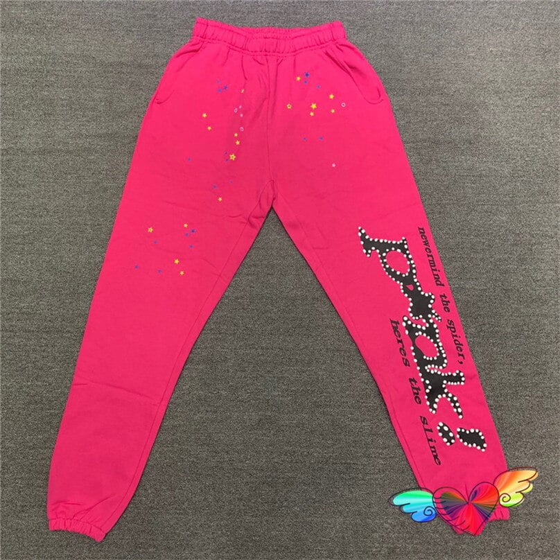 Sp5der 555555 I Heart hoodie pants スラックス Sp5der 555555 I Heart hoodie pants スラックス 555555 Pants