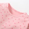thumbnail image 6 of Little Girl Dresses Round Neck Princess Dress Spring Fall Outfits Long Sleeve Polka Dot Dress Newborm Colourful Tulle Dress Kids Sundress,Size 2 Years-3 Years, 6 of 7
