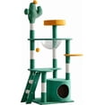thumbnail image 1 of Rascador para Gatos con Torre, Juegos y Juguetes para Gatos Integrados - Castillo y Árbol Multifuncional, Mueble y Accesorios - Ideal Casas para Gatitos y Rascadores para Gato - Castillo Cat Tree, 1 of 8
