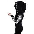 thumbnail image 3 of Restyle Gothic Lunar Hoodie with Moon Phases, S, 3 of 7