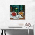 thumbnail image 2 of ARTCANVAS Still Life With Cherries And Peaches 1887 Canvas Art Print by Paul Cezanne - Size: 18" x 18" (0.75" Deep), 2 of 9