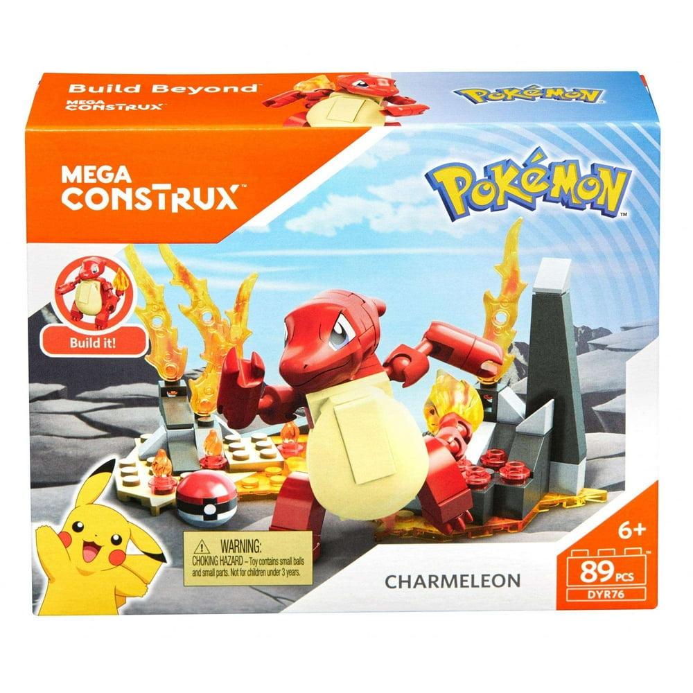 mega construx charmeleon instructions