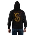 thumbnail image 2 of Dragon Ball Z Kanji Dragon Shenron Chandail à Capuchon Noir, 2 of 3