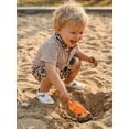 thumbnail image 6 of BemeyourBBs Toddler Baby Boy Duck Hunting Clothes Summer Outfit Camouflage Mallard Quarter Zip Short Sleeve Shirt Pockets Shorts 2 Piece Set, 6 of 9