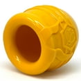 thumbnail image 2 of SodaPupDurable PUP-X Honey Pot Rubber eCupTreat Dispenser and Enrichment Toy, XL, Yellow, 2 of 6