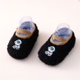 thumbnail image 2 of Socks Kids Anti Slip Cute Animals Print Soft Floor Socks Black 2-3 Years, 2 of 8