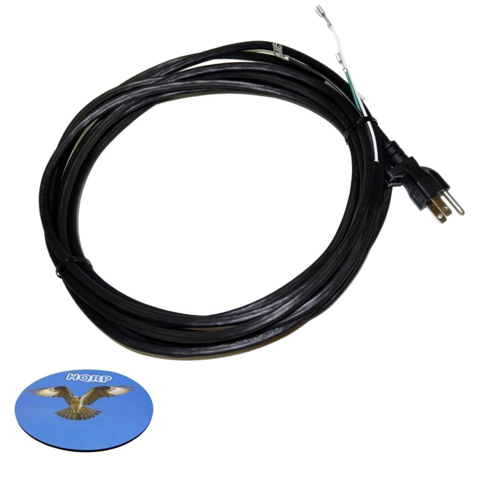 HQRP AC Power Cord for Hoover SteamVac Carpet Cleaner FH50028 FH50041