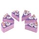 thumbnail image 1 of 6 Piezas de tarta de Triángulo Artificial Modelo Accesorios de Fotografía de Decoración para hogar, , Material: PU Y Púrpura Yotijar Pastel de comida falsa, 1 of 10