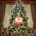 thumbnail image 2 of FRCOLOR  Set of 3 Inflatable Santa Claus Xmas Outdoor Christmas Decorations Ornaments Tree Red, 2 of 8