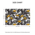 thumbnail image 4 of Placemats Set Of 4 / 6, Cartoon Funny Toucan Bird Plant Placemats For Dining Table Indoor/Outdoors Heat Resistant Washable Placemats 18" X 12", 4 of 8