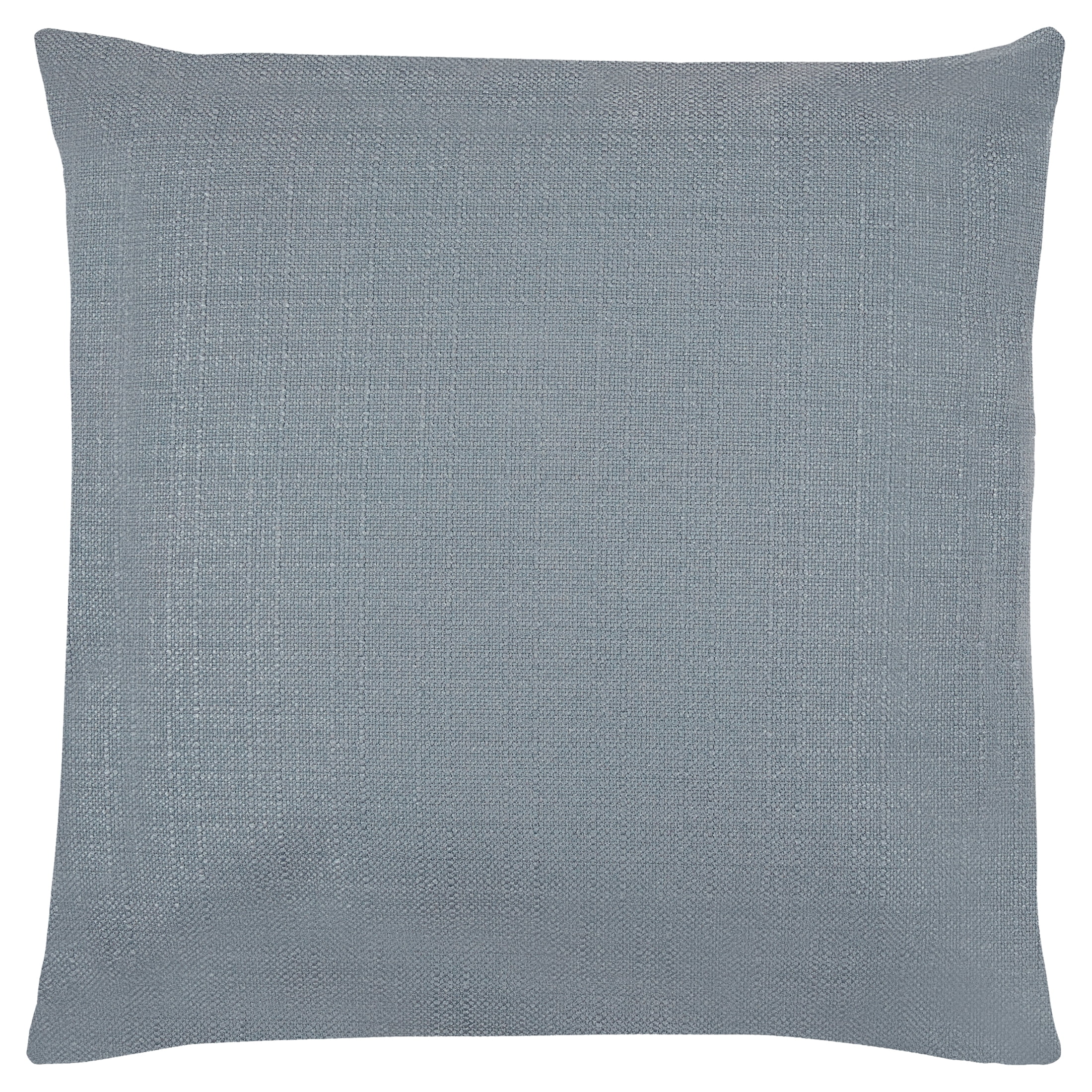 Mainstays Dynasty Square Coconut Button Accent Decorative Throw Pillow, 18" x 18", Gray Flannel