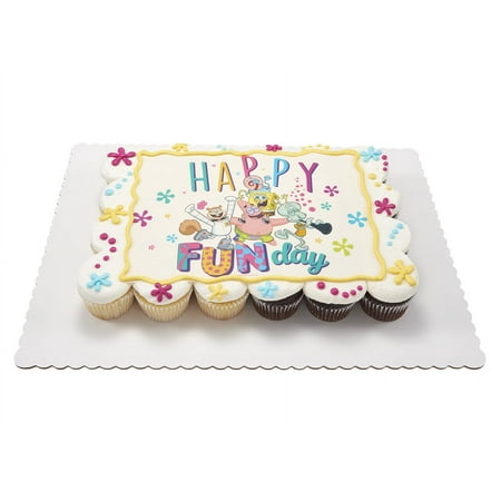 SpongeBob SquarePants Cupcake Cake