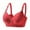 Red, variant on VerPetridure Sports Bras for Women High Support Large Bust Women's Bra Wireless Underwear OnePiece Bra Everyday Underwear Bras