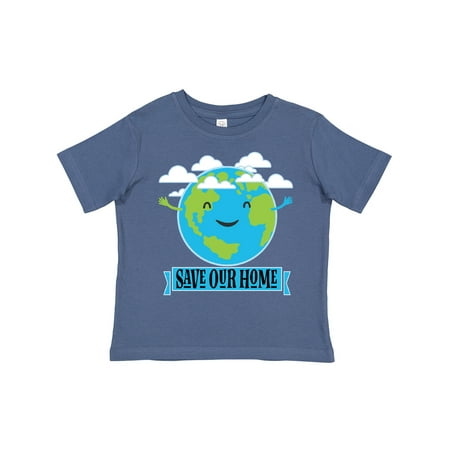 

Inktastic Earth Day Save Our Home Gift Toddler Boy or Toddler Girl T-Shirt