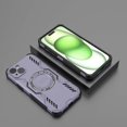 thumbnail image 4 of For iPhone 15 Magnetic Phone Case,Military-Grade Drop Protection,Compatible with Mag-Safe,Heavy Duty Tough Rugged Shockproof Dropproof Grip Armored Slim Phone Case Cover,Purple, 4 of 10