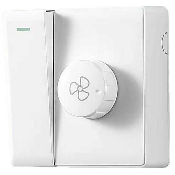 Necvior Fan Speed Controller Stepless Speed Regulator Easy to Use Wall Control 86 Type