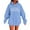 Light Blue, variant on cocolona Womens Graphic Hoodies Long Sleeve Drawstring Oversized Hooded Sweatshirts Fall Winter Casual Pullover Tops with Pockets