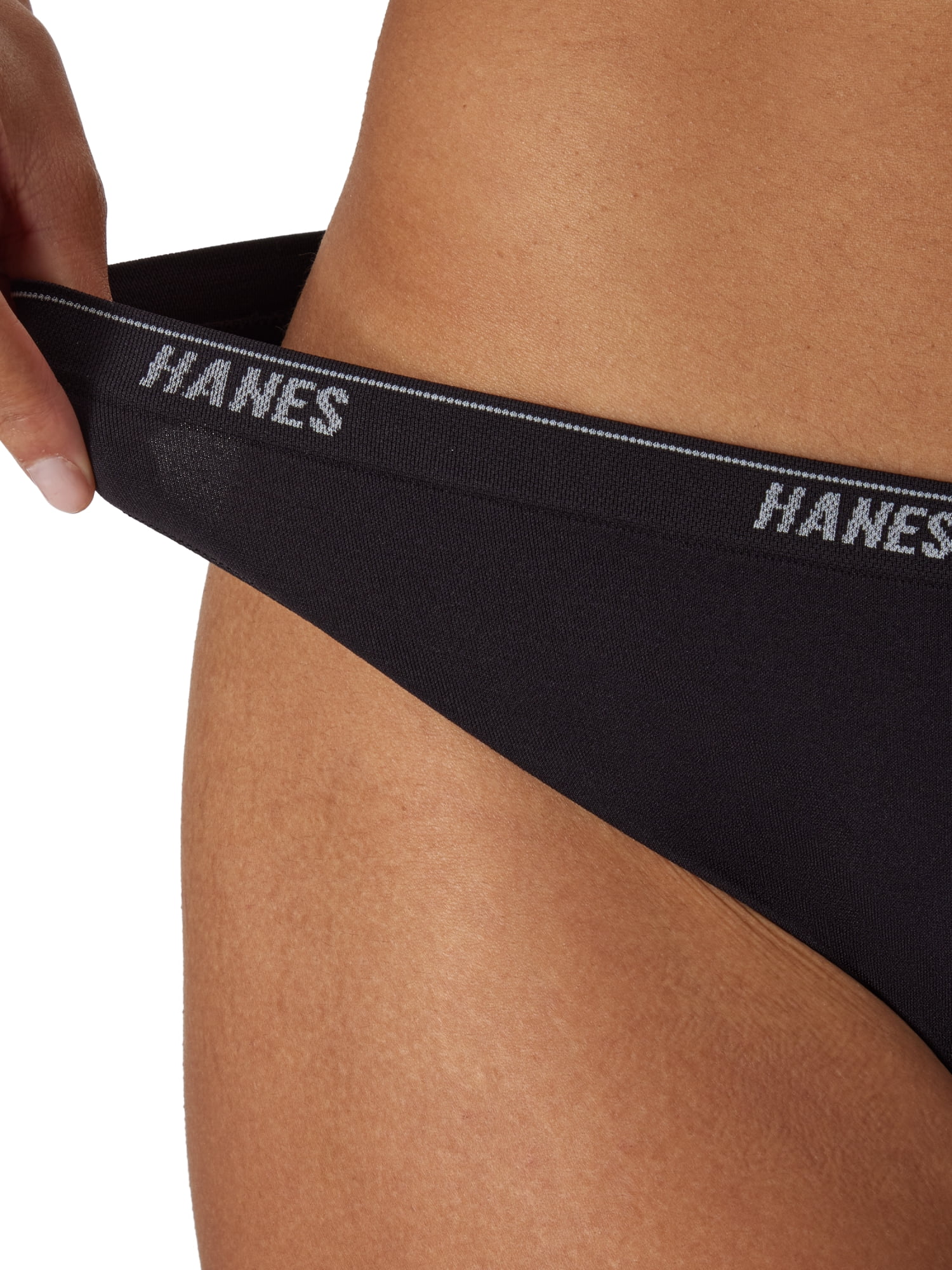 Hanes Moves Women’s 360° Flex Thong Underwear, 3-Pack