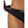 thumbnail image 5 of Hanes Moves Women’s 360° Flex Thong Underwear, 3-Pack, 5 of 6