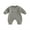 Gray, variant on Bagilaanoe Newborn Baby Girl Boys Fall Jumpsuit Letter Embroidery Long Sleeve Bodysuit 3M 6M 12M 18M Infant Casual One Piece Rompers