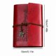 thumbnail image 2 of Coil Notebook To-Do Lined Vintage Kraft Paper Notepad Leather Journal Creative A6 Spiral Book, 2 of 4