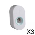 thumbnail image 1 of 3xDispensador automático de pasta de dientes Portacepillos de dientes 3 piezas, 1 of 10