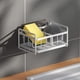thumbnail image 3 of Soporte multiusos para esponjas de cocina, escurridor, organizador para cepillos blanco, 3 of 8