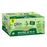 GoGo Squeez Organic Fruit On The Go Appleapple, 3.2 OZ