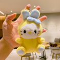 thumbnail image 1 of Sanrio-llaveros de felpa de dibujos animados para niños, bonitos muñecos de peluche de Anime, Hello Kitty, Kuromi, llavero, bolsa, colgante, accesorios, juguetes, regalo2CHINA Fivean Toy model, 1 of 2