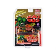 1964 Volkswagen Type 2 Transporter "Rat Bus" with Rat Fink (American Diorama) Diecast Figure Limited Edition to 6000 pieces Worldwide 1/64 Diecast Model Car by Johnny Lightning
