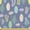 Ceil Blue and Multicolor, variant on Ambesonne Tulips Fabric by the Yard Upholstery, Flowers and Dots Drawing, 10 Yards, Pale Eggplant and Grey Pink