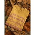 thumbnail image 3 of Grateful, Thankful And Blessed Sweatshirt Women -Smartprints Designs, Female XX-Large, 3 of 4