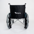 thumbnail image 3 of Silla de Ruedas Standar Wellpro + Cojin de Espuma de Memoria Cuadrado Wellpro, 3 of 9