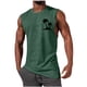 thumbnail image 1 of Hombres Sudadera Casual Cuello Redondo Tanque Deportivo sin Mangas, 1 of 3
