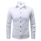 thumbnail image 5 of pstuiky camisetas de manga larga para hombre, Camisa de negocios de color sólido de manga larga para hombre, camisa informal de moda para hombre, ropa de abrigo, camisa de solapa de manga larga. m, 5 of 5