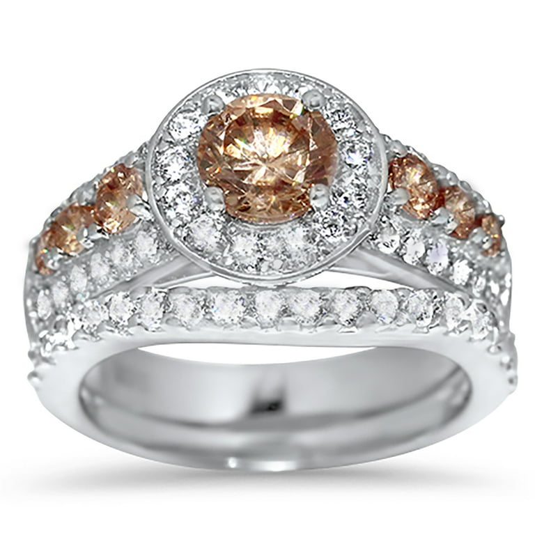 Chocolate diamond deals rings at walmart