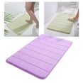 thumbnail image 3 of DOLITY Memory Foam Rug Bath Mat Carpet Water Absorption Coral Fleece Floor Mat Non-slip, 3 of 9