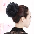thumbnail image 4 of Chignon Synthétique Rétro Coiffure Chignon Postiche Extension de Chignon, 4 of 6
