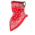 thumbnail image 2 of Shadoumai Face Scarf Bandana Ear Loops Face Rave Balaclava Men Women Neck Gaiters for Dust Wind Motorcycle Mask, 2 of 4