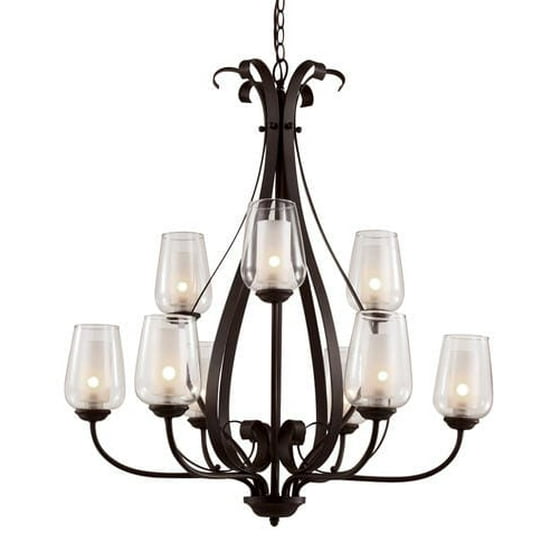 Bel Air Lighting Gracie 35 5 9 Light Oil Rubbed Bronze Chandelier Bel Air Lighting Gracie 35 5 9 Light Oil Rubbed Bronze Chandelier