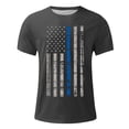 thumbnail image 2 of Camisetas de Manga Larga para Hombres Imprimir Casual Cuello Redondo Camiseta de Manga Corta, Camisetas de Manga Larga para Hombres Algodón, 2 of 4