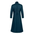 thumbnail image 3 of Mens Pirate Coat Halloween Gothic Cosplay Costume Stand Collar Renaissance Steampunk Tailcoat, 3 of 4