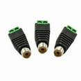 thumbnail image 2 of 10 Pcs Speaker Wire Cable To Audio Female Rca Connector Adapter Jack Plug O, 2 of 5
