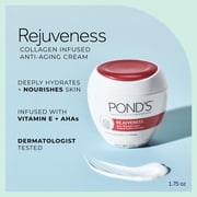 POND’S Rejuveness Face Cream, Anti-Aging Moisturizer with Collagen, AHAs & Vitamin E – 1.75 oz