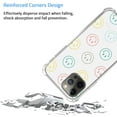 thumbnail image 3 of Colorful Smiley Face Case Compatible with iPhone 12 Pro,Aesthetic Art Design TPU Full Cover Shock-proof Case, 3 of 4
