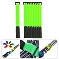 thumbnail image 6 of 10x Fishing Rod Belts Ties Stretchy Rod Straps - Light Green, 6 of 10