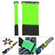 thumbnail image 5 of 10 Piezas de Correas de Caña de Pescar, Correas de Caña de Pescar Reutilizables, Lazos Elásticos, Elásticos, para Fundición, Caña Giratoria, Correas, Verde claro Baoblaze Cinturón de cañas de pescar, 5 of 8