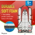 thumbnail image 5 of Flybar Kids 36" Foam Space Shuttle Toboggan Snow Sled with Slick Bottom & PE Core Build for Boys and Girls Ages 6+, Holds Up to 110 Lbs, 5 of 6