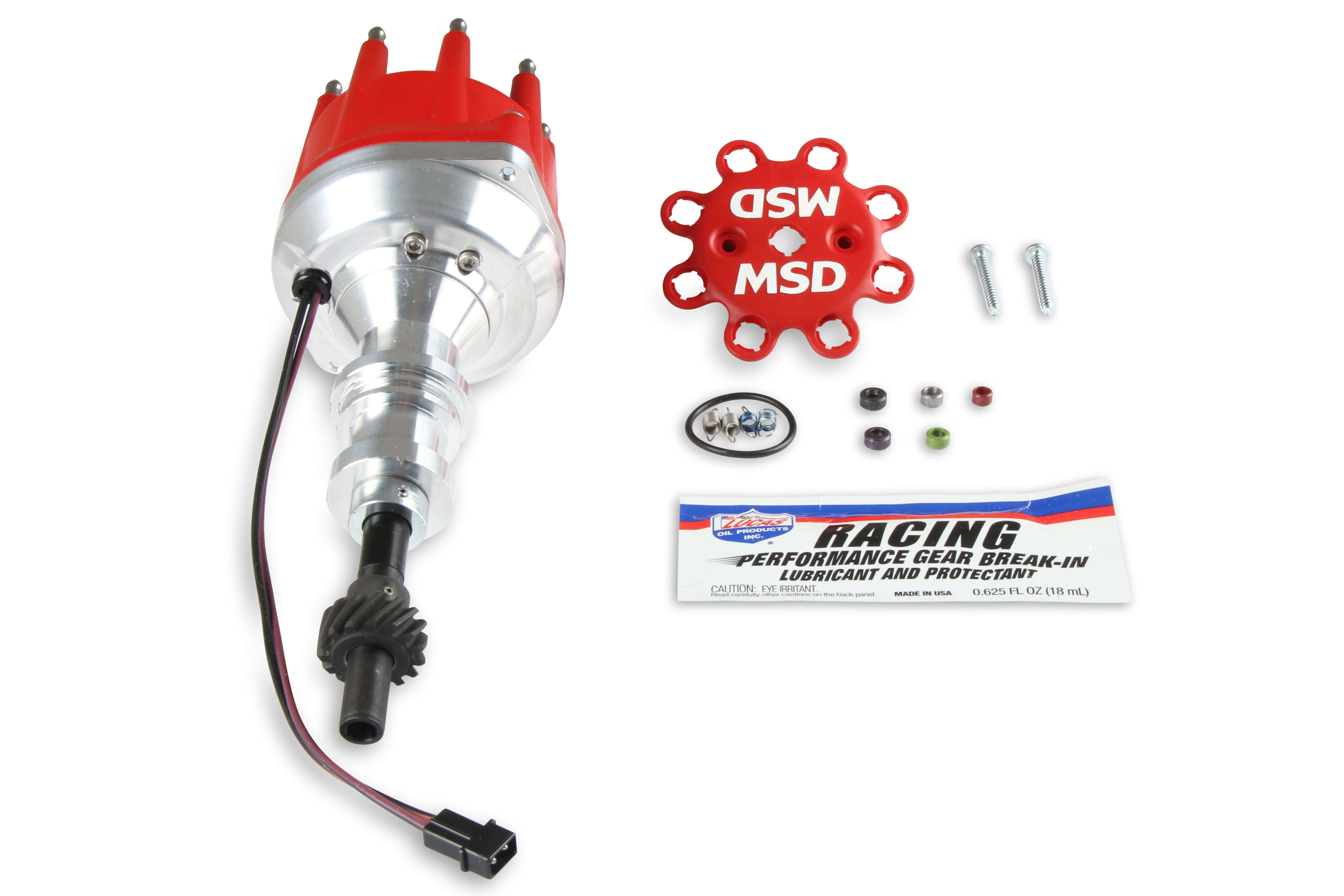 MSD 85787 Distributor, Ford 351W/Steel Gear/Holley Hi-Ram